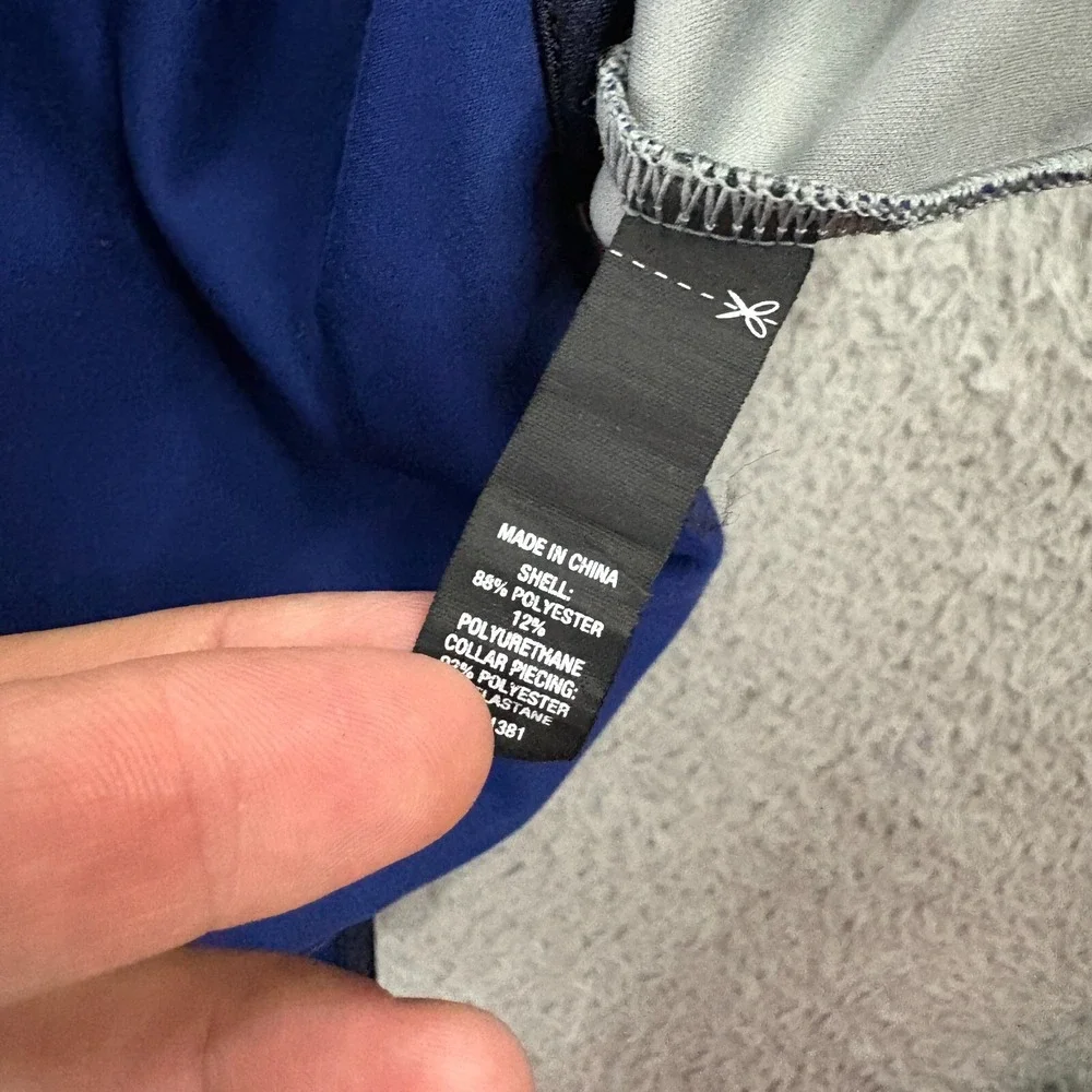 RLX Ralph Lauren Vest Mens Medium‎ Full Zip Torrey Pines Golf Performance Blue - Picture 5 of 9